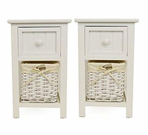 table de chevet shabby chic